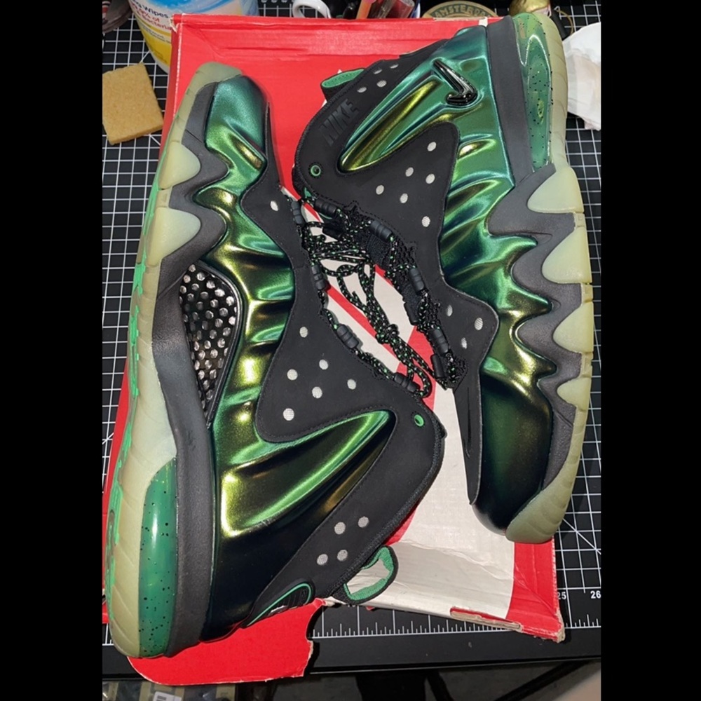 Nike Barkley Posite Max “Gamma Green” sz9.5 - Picture 4 of 8